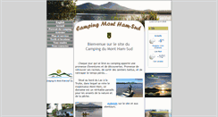 Desktop Screenshot of campingmontham-sud.com